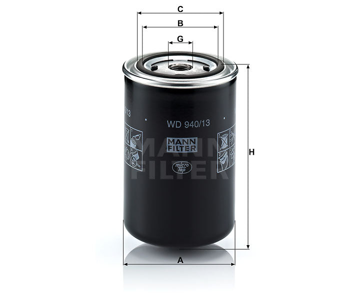 WD 940/13 oil filter (spin-on)