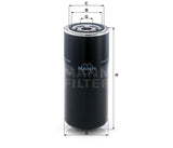 WD 962/8 oil filter (spin-on)