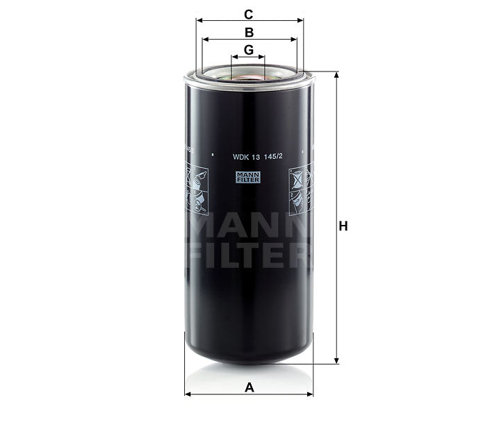 WDK 13 145/2 fuel filter