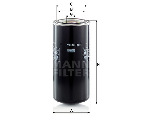 WDK 13 145/2 fuel filter