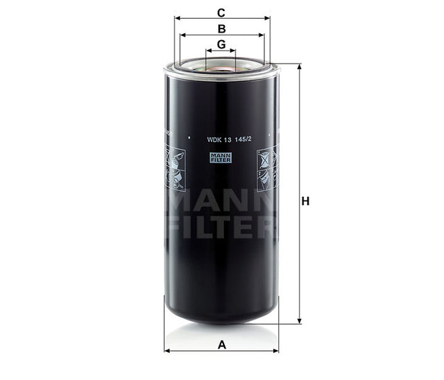 WDK 13 145/2 fuel filter