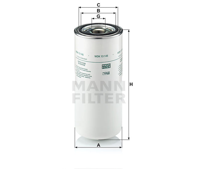 WDK 13 145 fuel filter