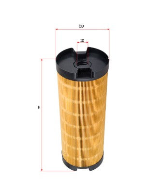 WE-79110 oil filter element (metal-free)
