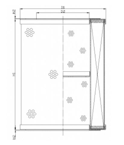 WG1072 hydraulic filter element