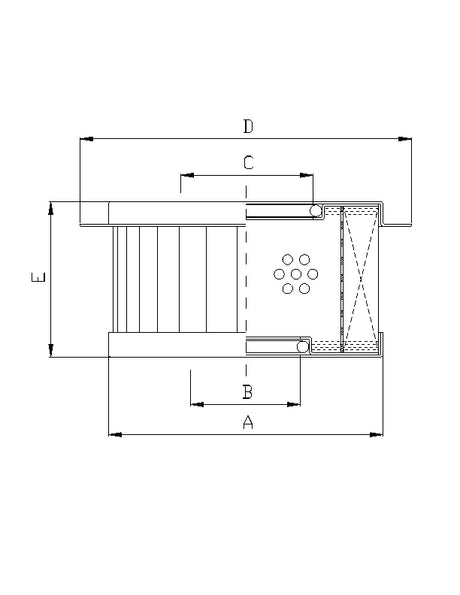 WG194 hydraulic filter element