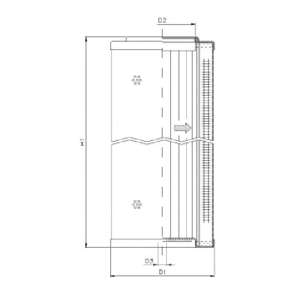 WG210 hydraulic filter element