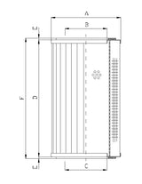 WG287 Hydraulic filter element