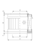 WG403 air filter element