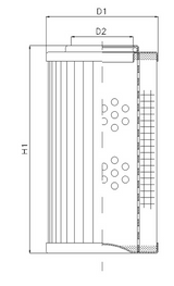 WG454 hydraulic filter element