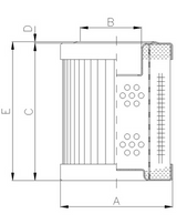 WG663 hydraulic filter element