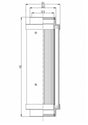 WG848 hydraulic filter element