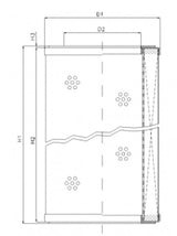 WG870 hydraulic filter element