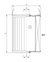 WG875 Hydraulic filter element