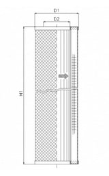 WG902 hydraulic filter element
