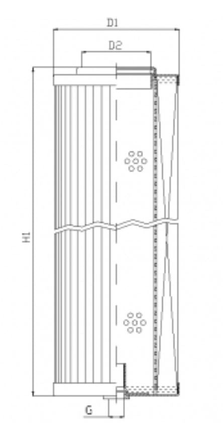 WG918 hydraulic filter element