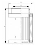 WG920 hydraulic element coreless