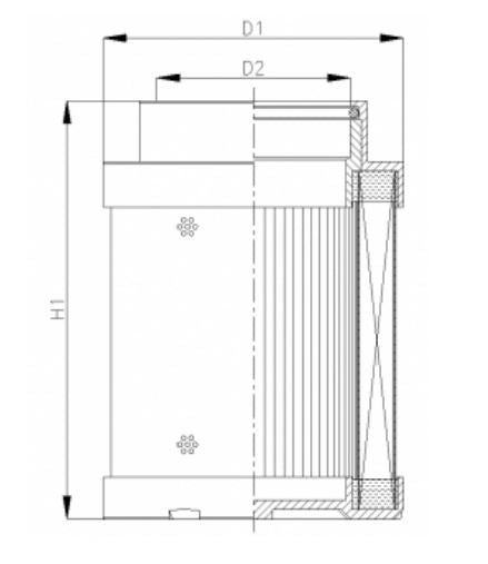 WG920 hydraulic element coreless