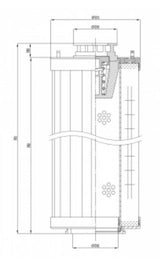 WG926 Hydraulic filter element