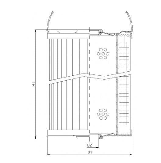 WG996 hydraulic filter element
