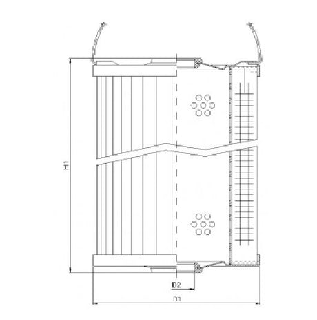 WG996 hydraulic filter element