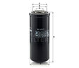 WH 1257/3 oil filter