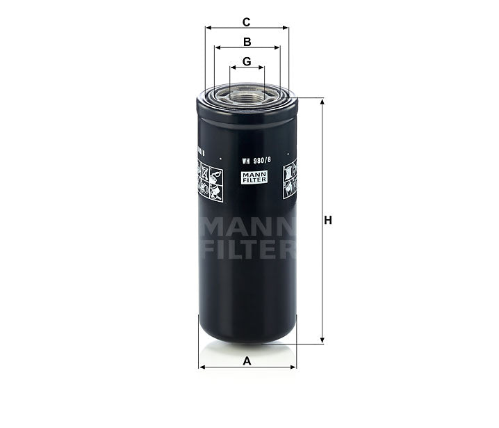 WH 980/8 oil filter
