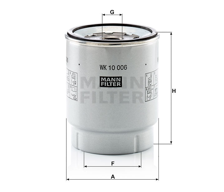 WK 10 006 z fuel filter