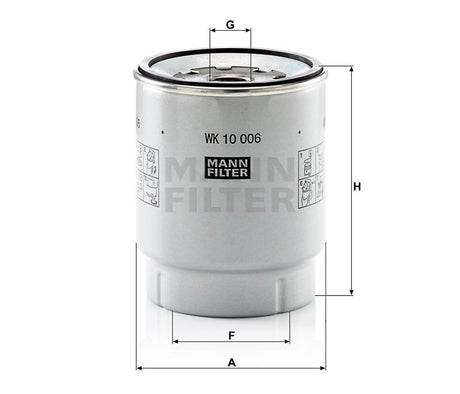 WK 10 006 z fuel filter