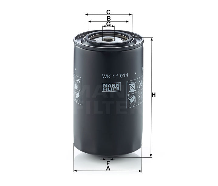 WK 11 014 fuel filter
