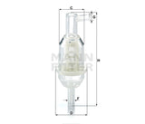 WK 31/11 (10) fuel filter in-line