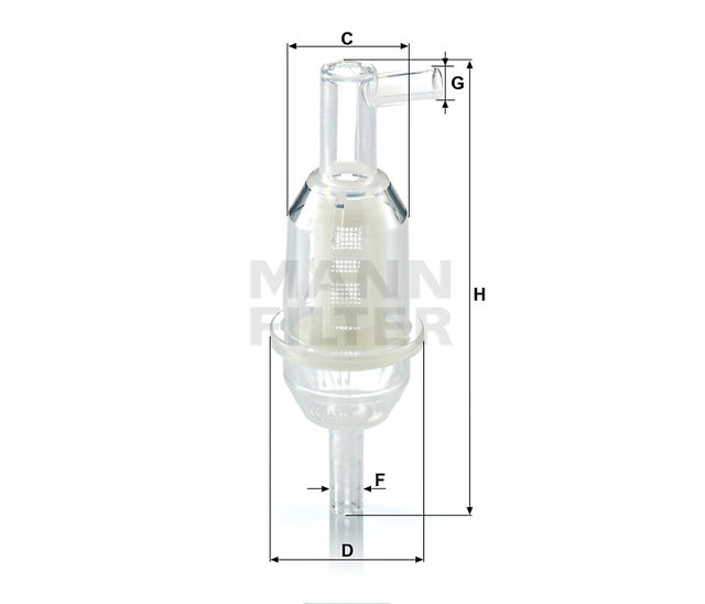 WK 31/11 (10) fuel filter in-line