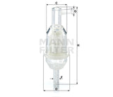 WK 31/5 (10) fuel filter in-line