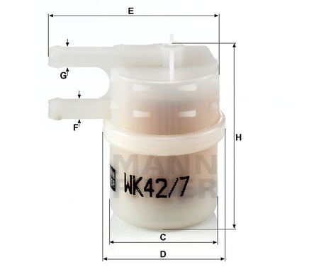 WK 42/7 fuel filter
