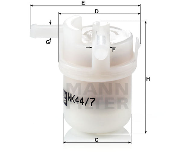 WK 44/7 fuel filter