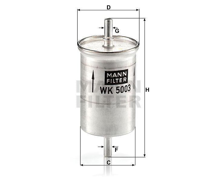 WK 5003 fuel filter