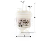 WK 53 fuel filter in-line