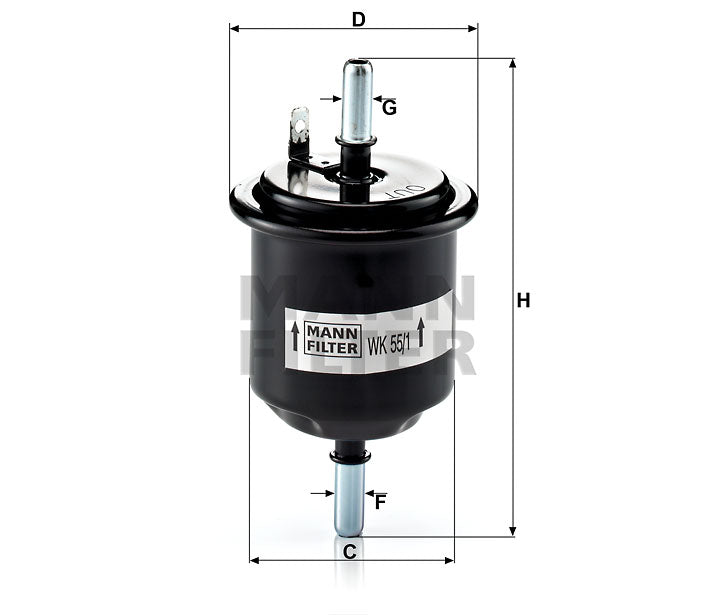 WK 55/1 fuel filter