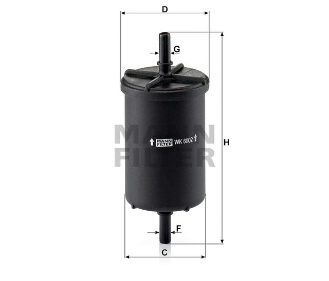 WK 6002 fuel filter