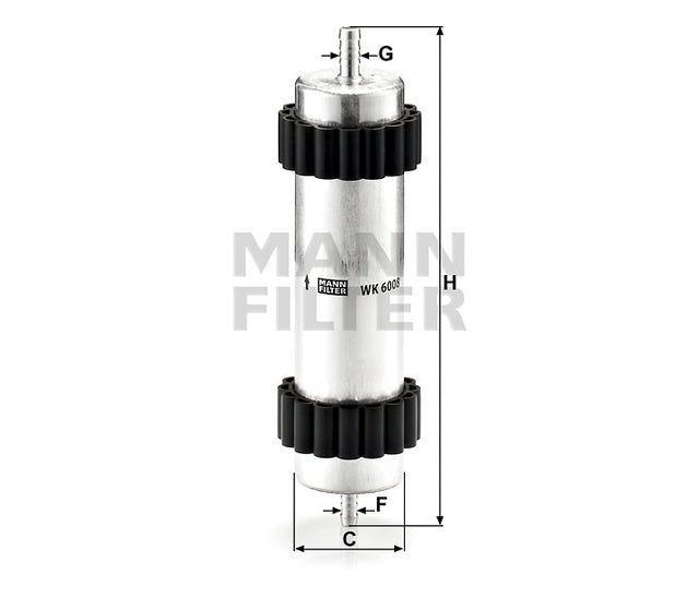 WK 6008 fuel filter in-line