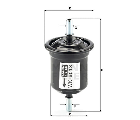 WK 6013 fuel filter