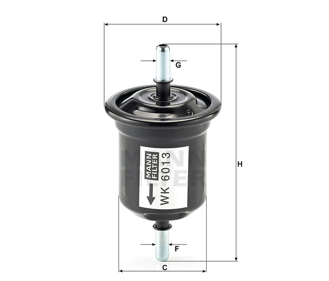 WK 6013 fuel filter