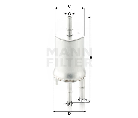 WK 6015 fuel filter