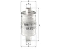 WK 612/3 fuel filter in-line