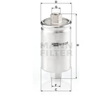 WK 612/5 fuel filter in-line