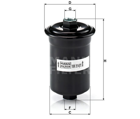 WK 614/11 fuel filter