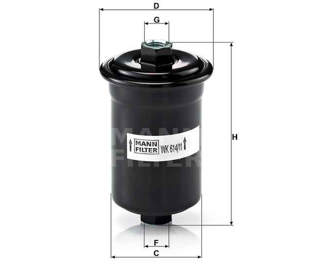 WK 614/11 fuel filter