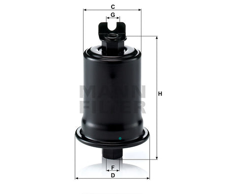 WK 614/30 fuel filter