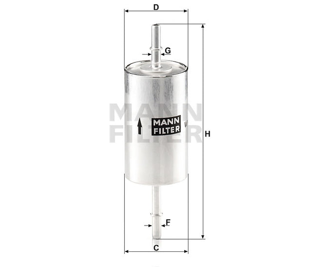 WK 614/46 fuel filter