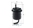 WK 614/47 fuel filter