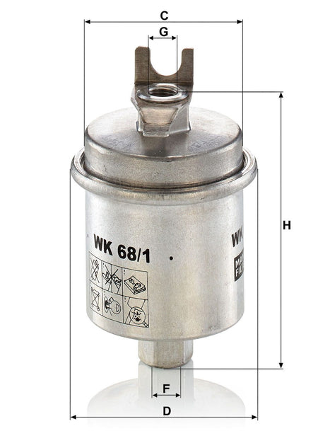 WK 68/1 x fuel filter